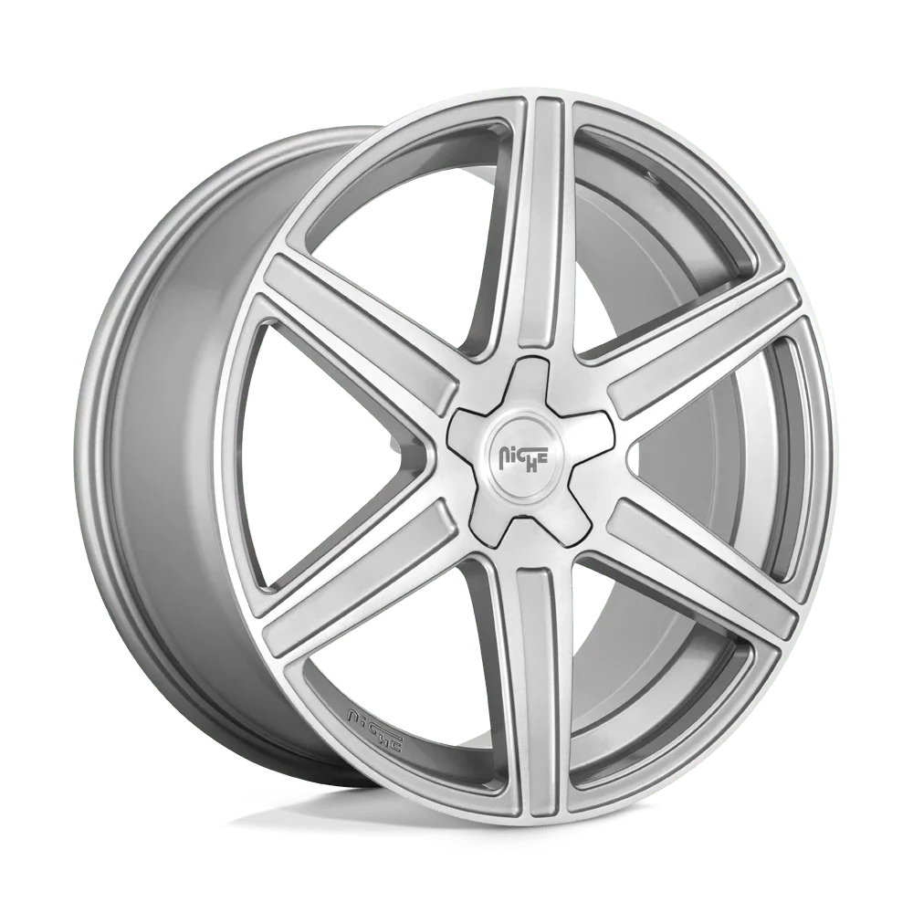Niche M241 Carina 20X10.5 5X114.3 40Et 72.6Cb Anthracite And Brushed Tinted Clear Wheel