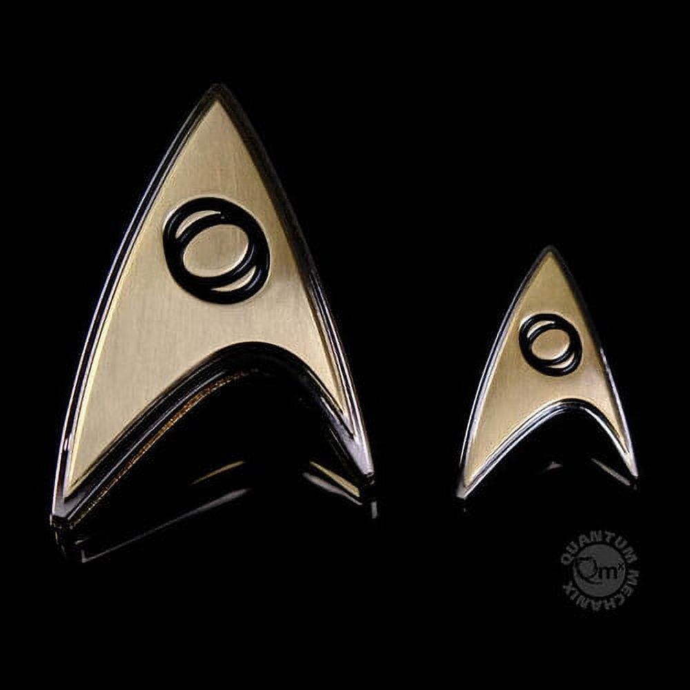 Star Trek Discovery Enterprise Science Badge and Pin Set