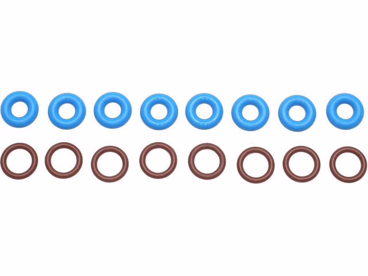 Fuel Injector Seal Kit - Compatible with 2008 - 2009 Chevy Trailblazer 4.2L 6-Cylinder