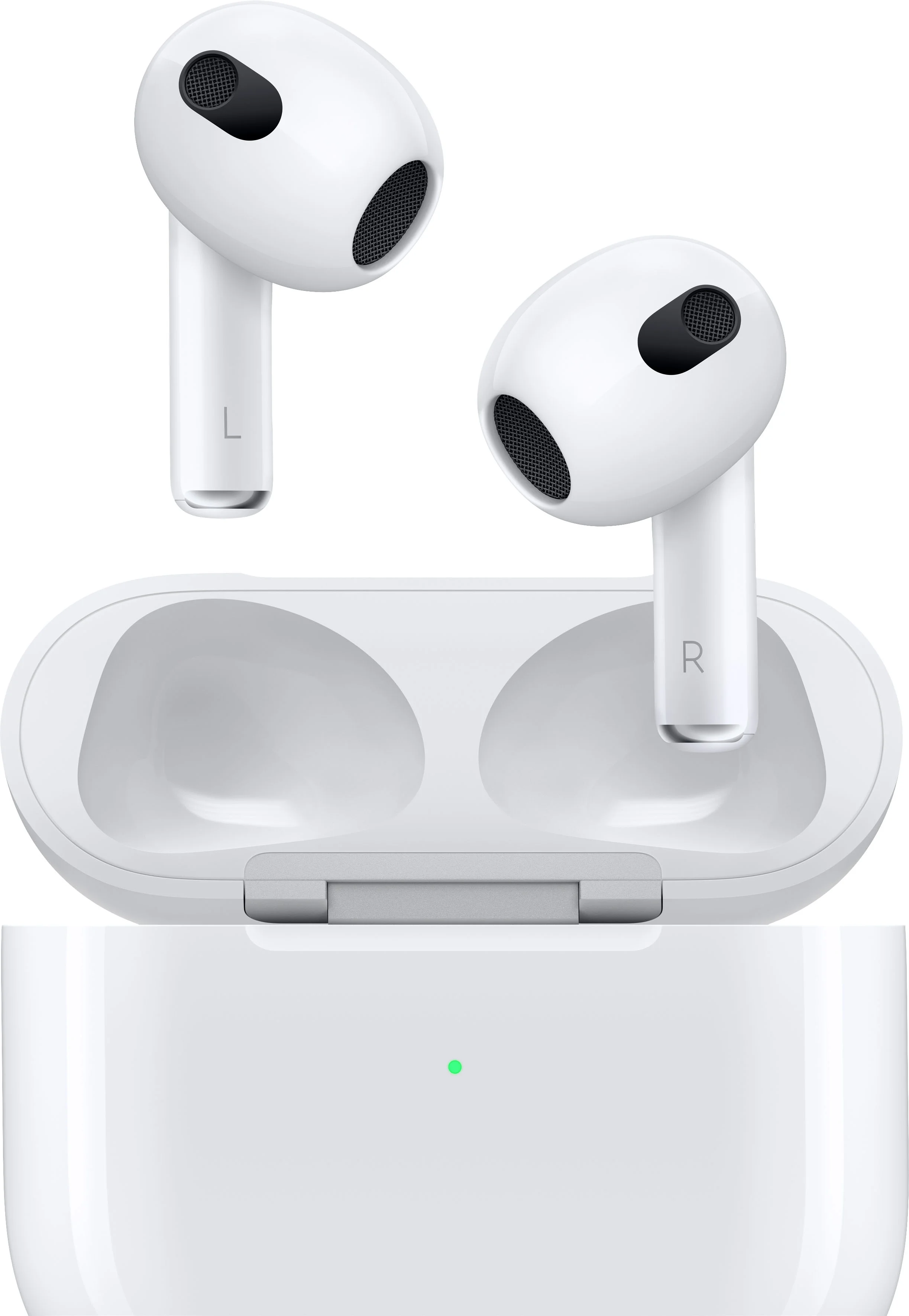 Restored Apple Airpods 3rd Generation with MagSafe Charging Case - MME73AM/A - White (Refurbished)