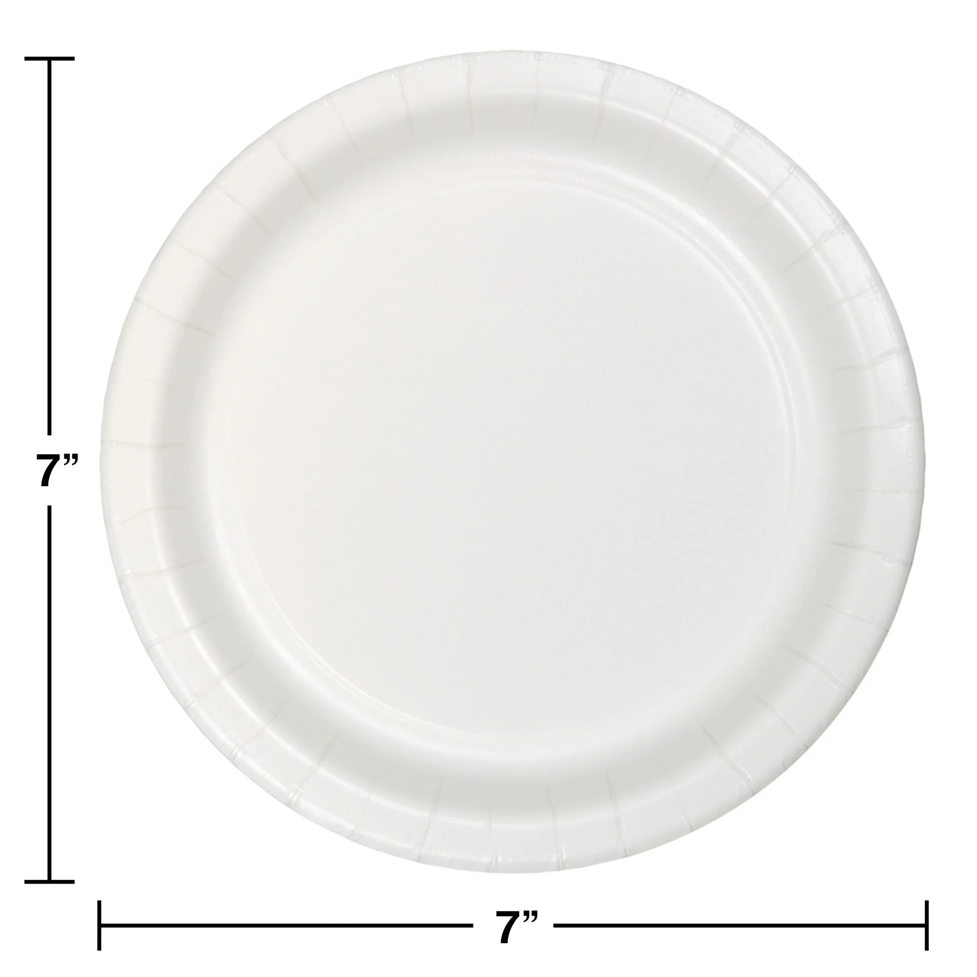 Party Central Club Pack of 900 White Disposable Paper Party Luncheon Plates 7