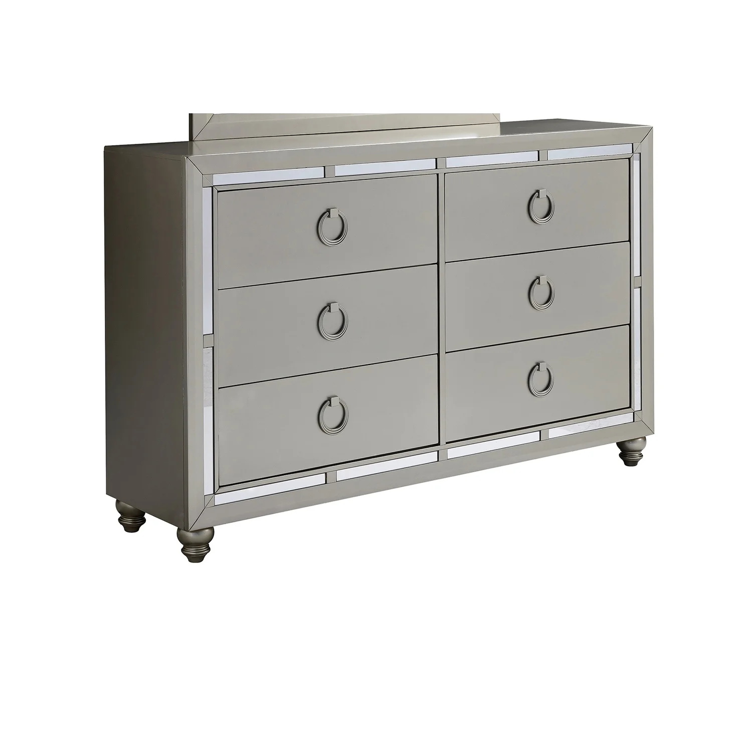 Global Furniture Riley Silver Dresser