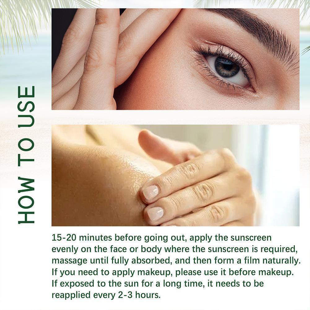 2pcs Aloe Soothing Sun Cream SPF50+ PA+++ 50ml