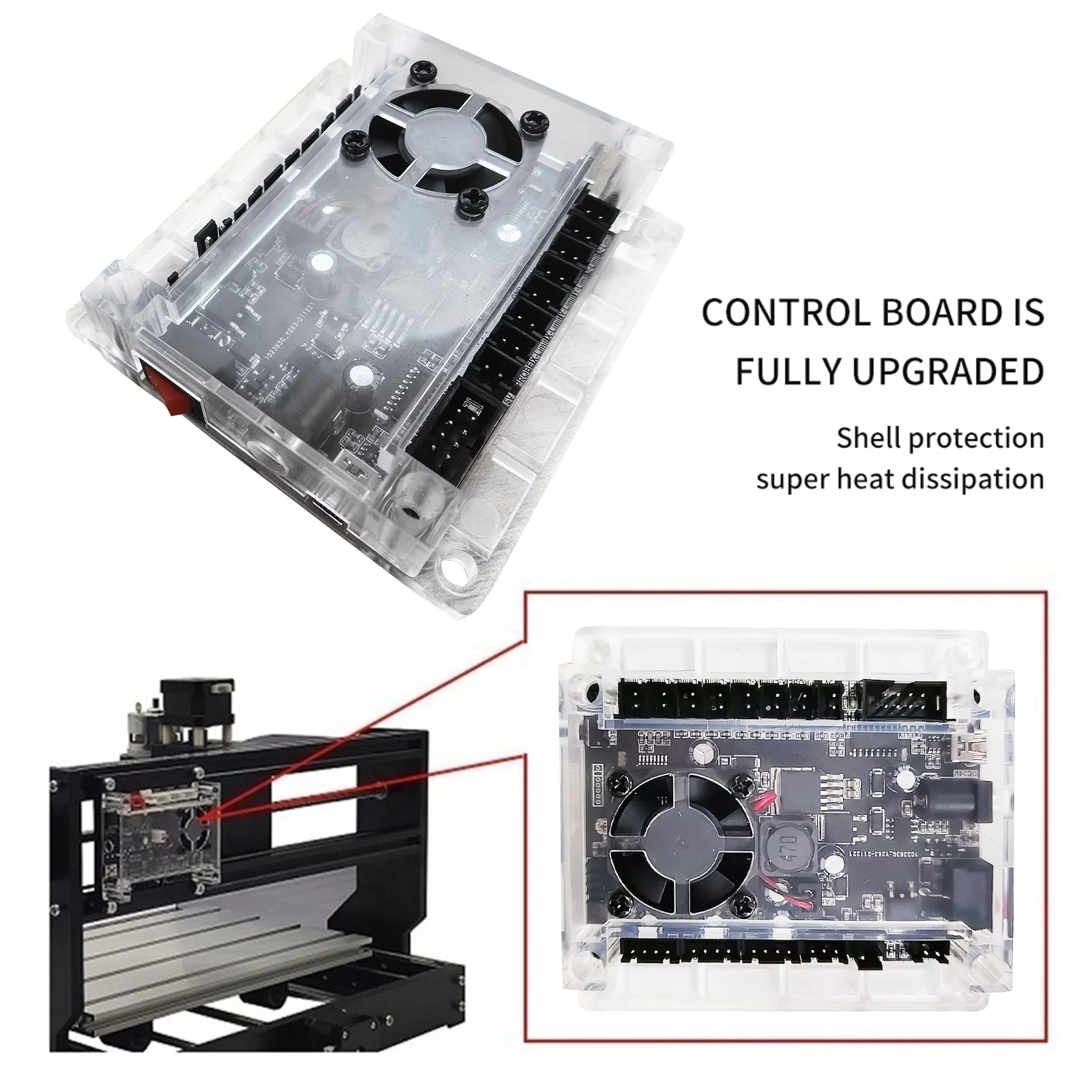 Nebublu Control Board,3-axis  ERYUE Rookin d Hine Panel  d Hine Xibany