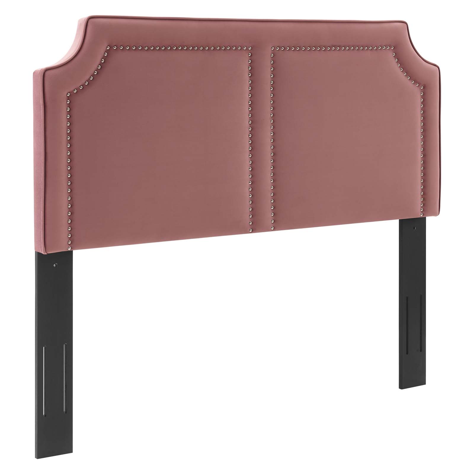 Modway Cynthia Performance Velvet King/California King Headboard in Dusty Rose