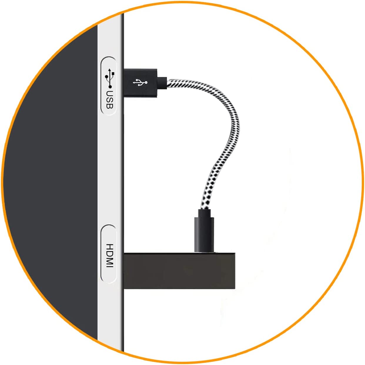 USB Cable for Fire Stick, 2 Pack Power Cable for Amazon Fire Stick Power up Your Fire Stick from Your TV's USB Port,