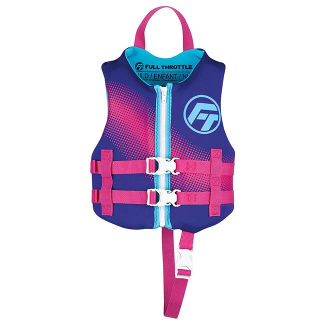 Child Rapid-Dry Life Jacket, Purple