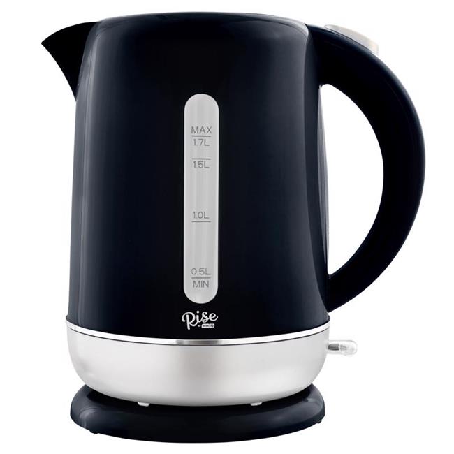 1.7 Litre Polypropylene Electric Tea Kettle, Black