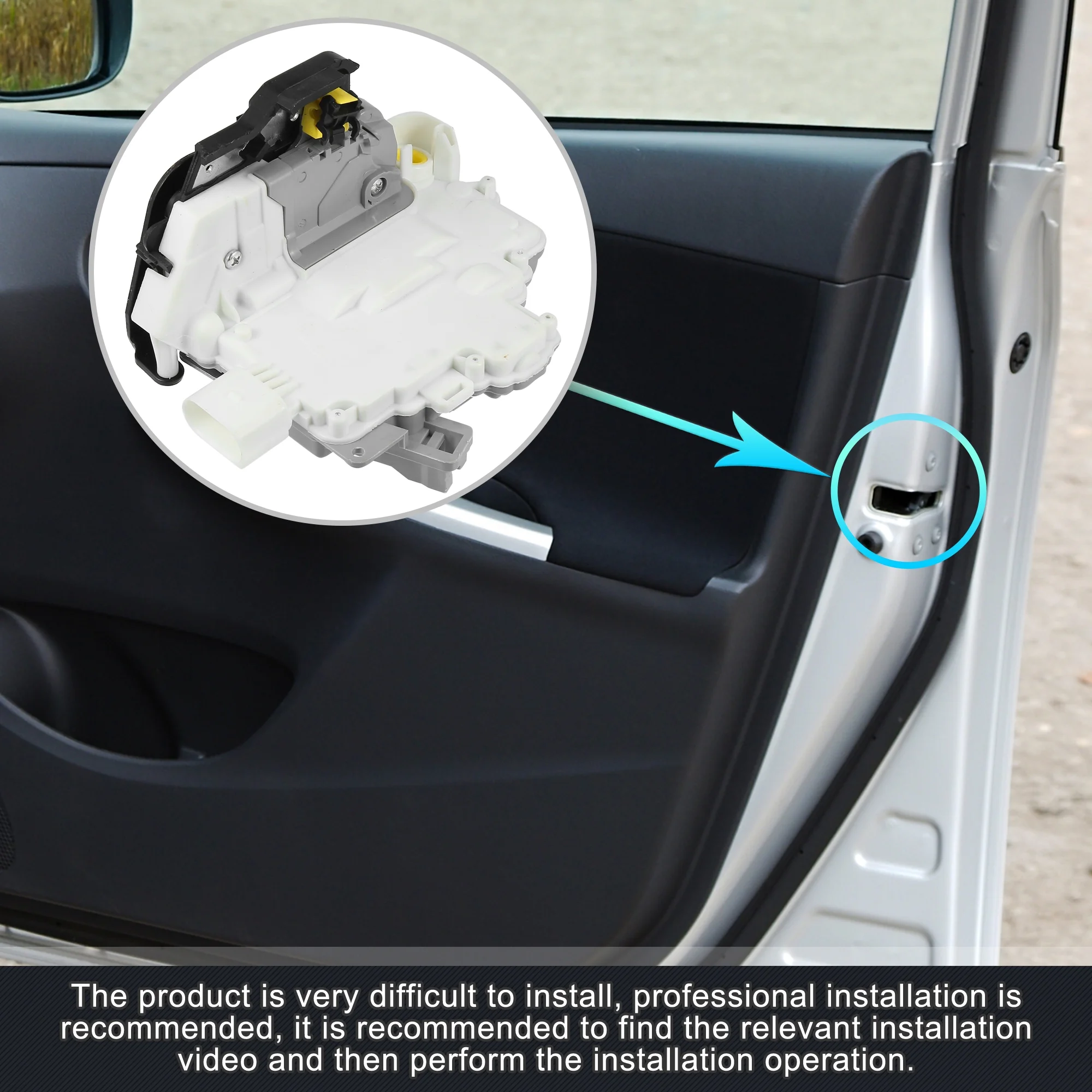 Front Right Car Door Lock Actuator Mechanism Central Locking for Audi A3 A6 A8 2002-2013 8E2837016AA