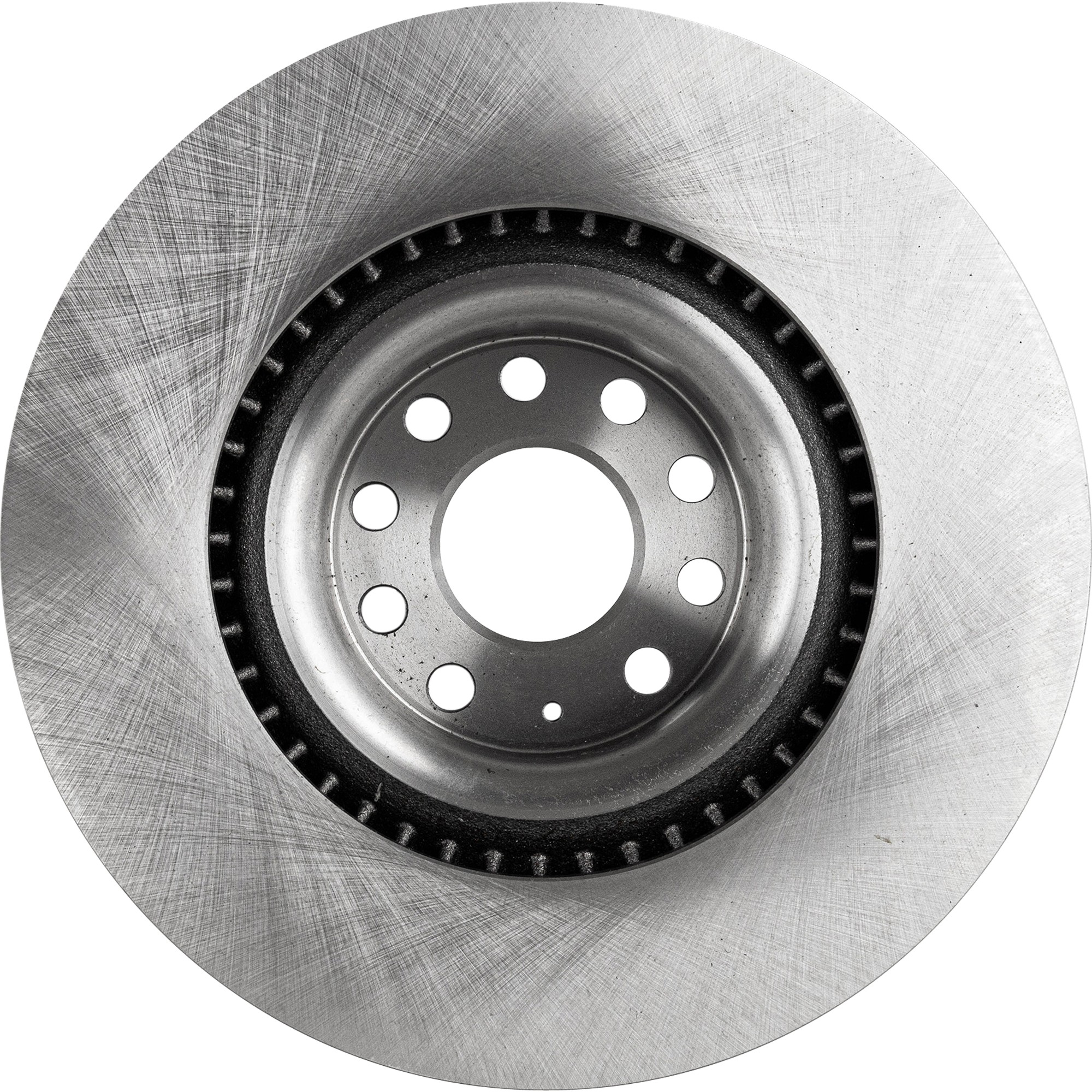 Front Side Brake Disc Plain Surface Vented Pro-Line Series fits 2006-2010 Volkswagen Passat