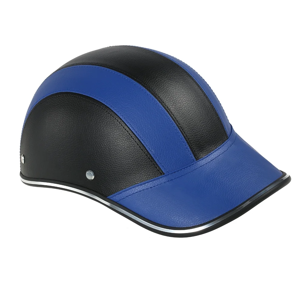 Motorcycle Helmet Half Face Baseball Cap Style with Sun Visor