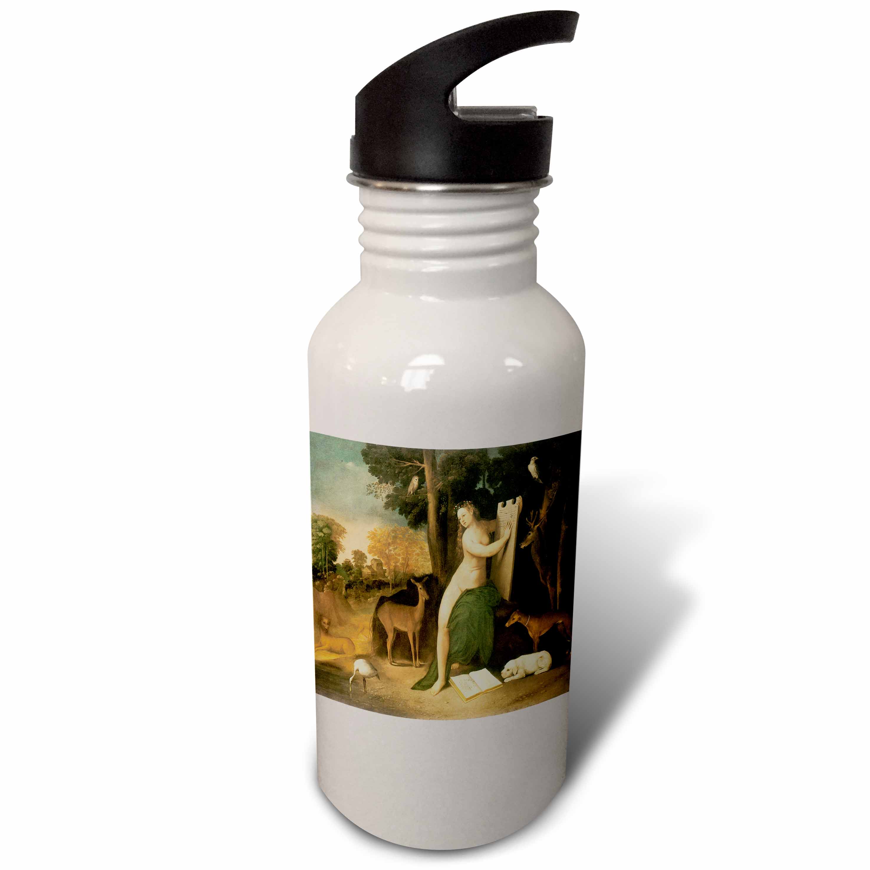 Circe and her Lovers in a Landscape by Dosso Dossi 21 oz Sports Water Bottle wb-127055-1