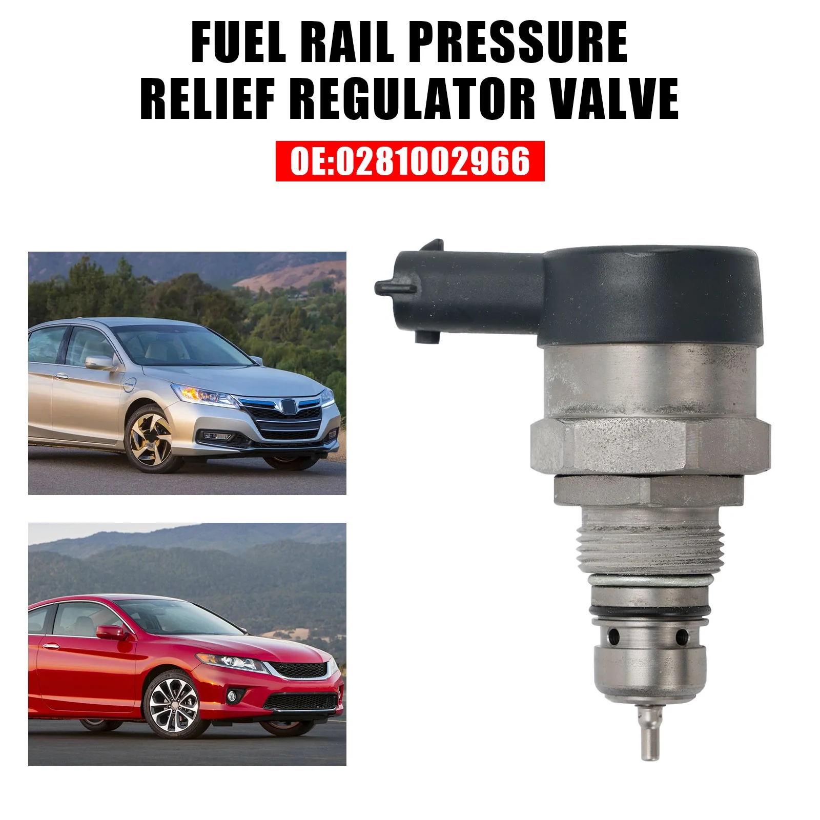 Fuel Rail Pressure Regulator Valve For Honda Accord Civic CR-V 2.2