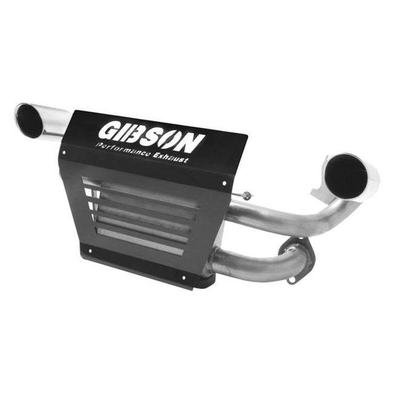 Gibson Exhaust  UTV Series Stainless Steel Dual Exhaust System for 2015-2017 Polaris RZR XP 1000 EPS