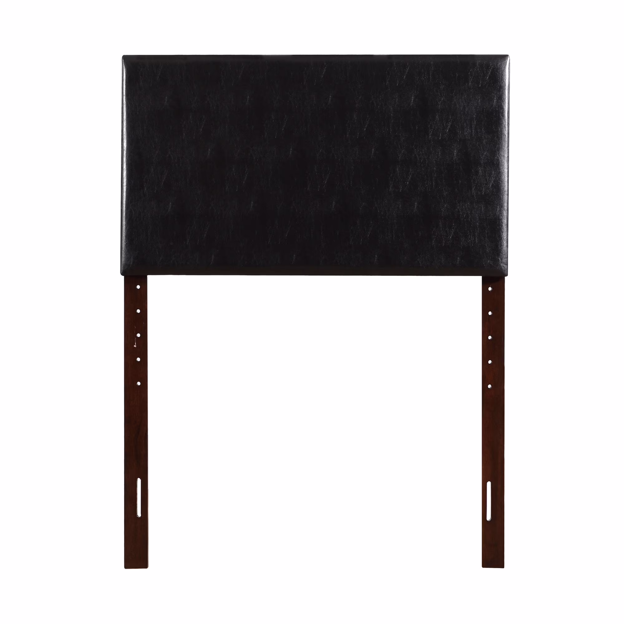 Passion Furniture Indoor Bedding Home Decorative Nova Black Twin Adjustable Headboard