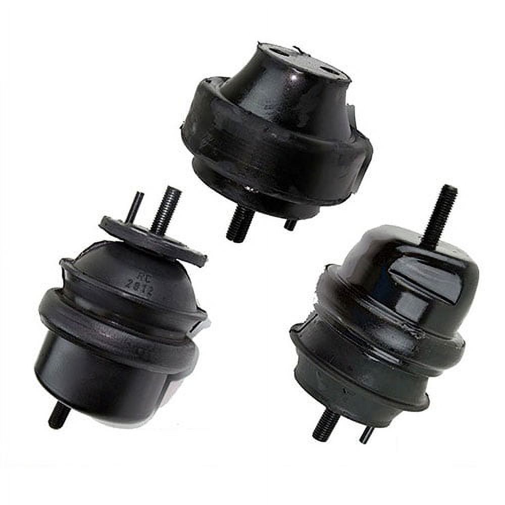 K0276 Fits 1988-1995 Ford Taurus 3.8L Motor & Trans Mount Set w/o Police Package! 3 PCS : A2812, A2813, A2717