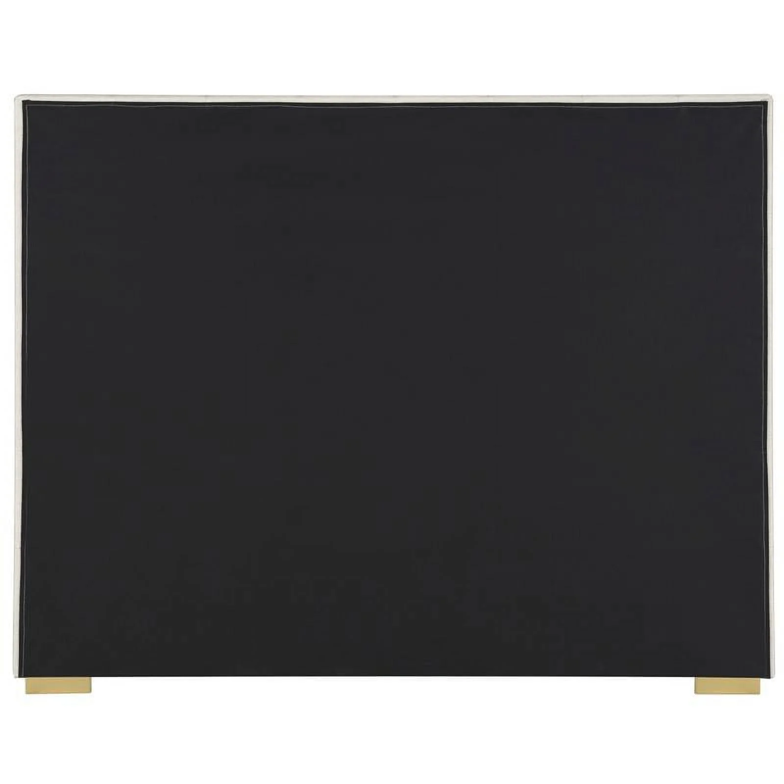 Meridian Furniture Pierce Beige Linen Textured Fabric King Bed