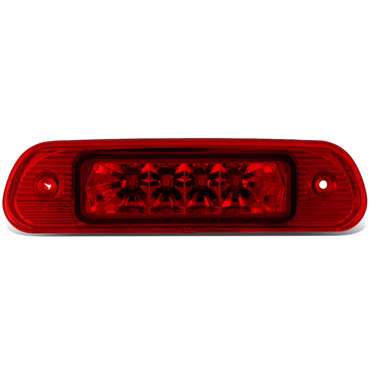 DNA Motoring 3BL-JGC99-LED-RD For 1999 to 2004 Jeep Grand Cherokee WJ Hight Mount LED 3rd Third Tail Brake Light Rear Stop Lamp Red Housing 00 01 02 03