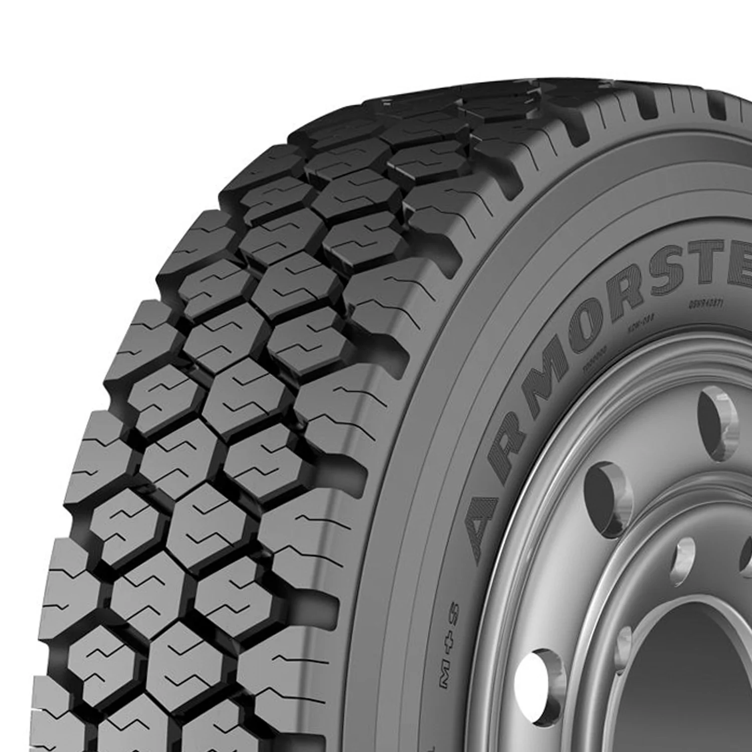 Kelly ArmorSteel RSD 245/70R19.5 Load G 14 Ply Drive Commercial Tire