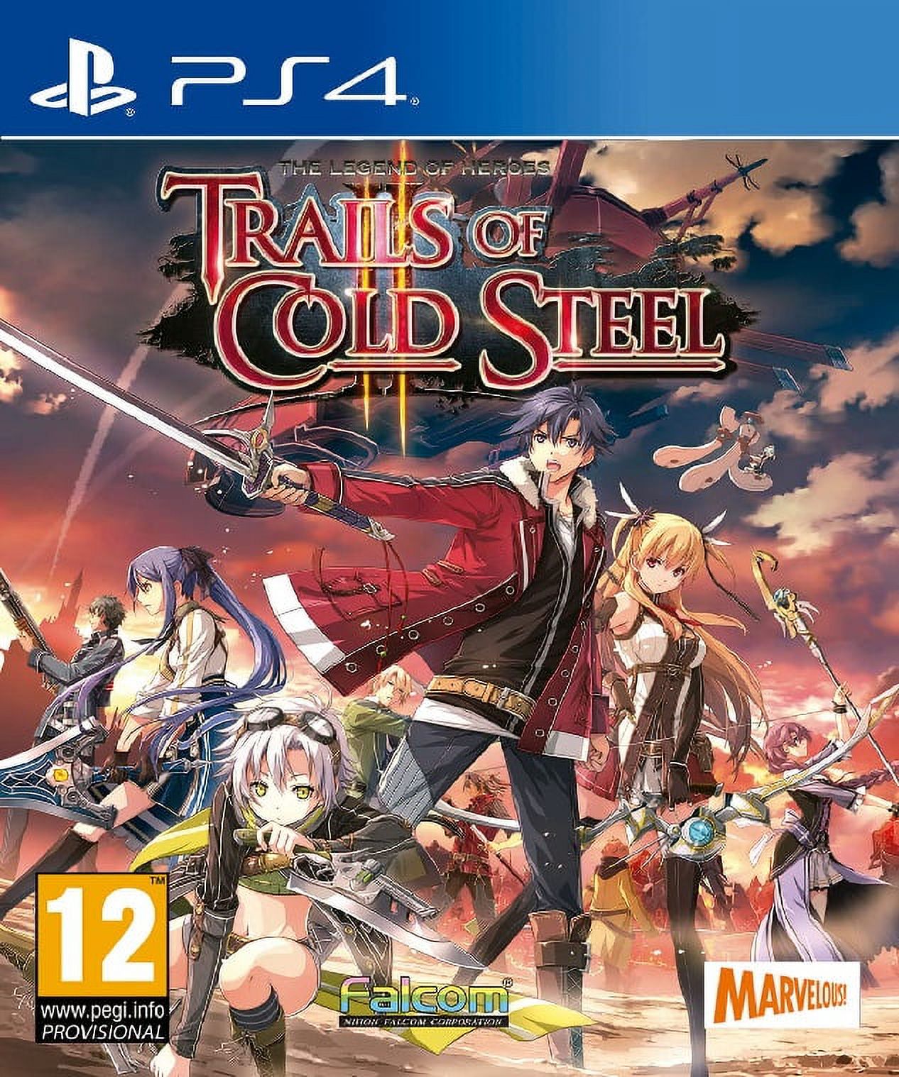 Restored The Legend of Heroes: Trails of Cold Steel II (PlayStation 4, 2019) RPG Game (Refurbished)