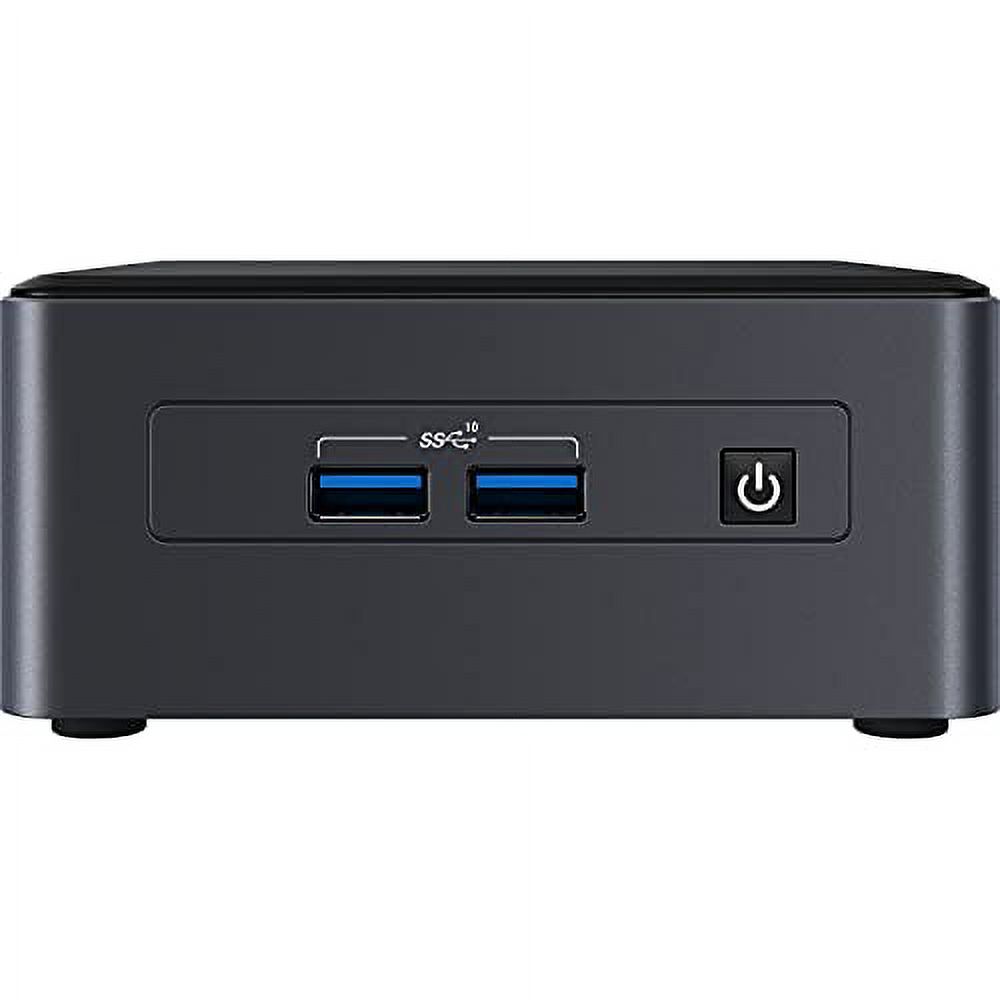Intel NUC 11 Pro Mini Desktop PC Black i3-1115G4 2-Core, 4GB RAM, 2TB SATA SSD, UHD, 2 Thunderbolt 3 (Type-C), WiFi 6, BT, Ethernet LAN (RJ-45), Win 10 Pro w/Hub