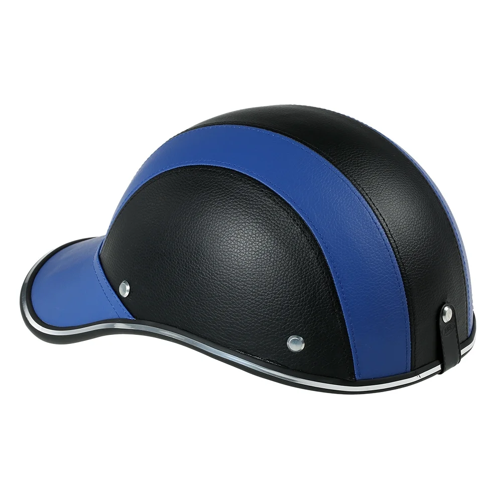 Motorcycle Helmet Half Face Baseball Cap Style with Sun Visor