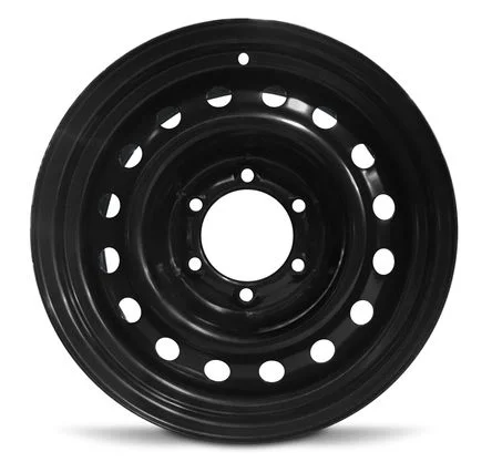 New 16x7 inch Wheel for Toyota Tacoma 05-19 Black Painted Steel Rim