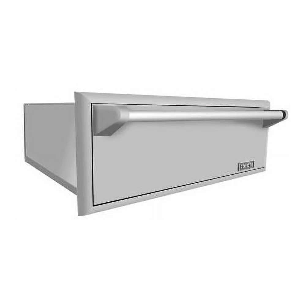 Coyote 30-Inch Outdoor Warming Drawer - CWD