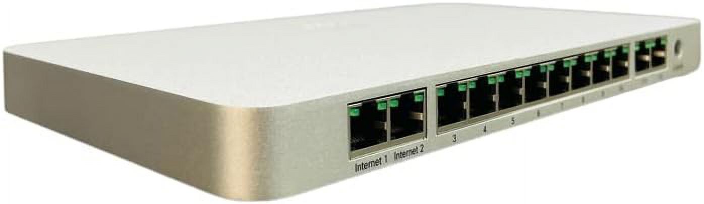 Restored Cisco Meraki MX65 Small Branch Security Appliance, 250Mbps FW, 12xGbE Ports - (Refurbished)