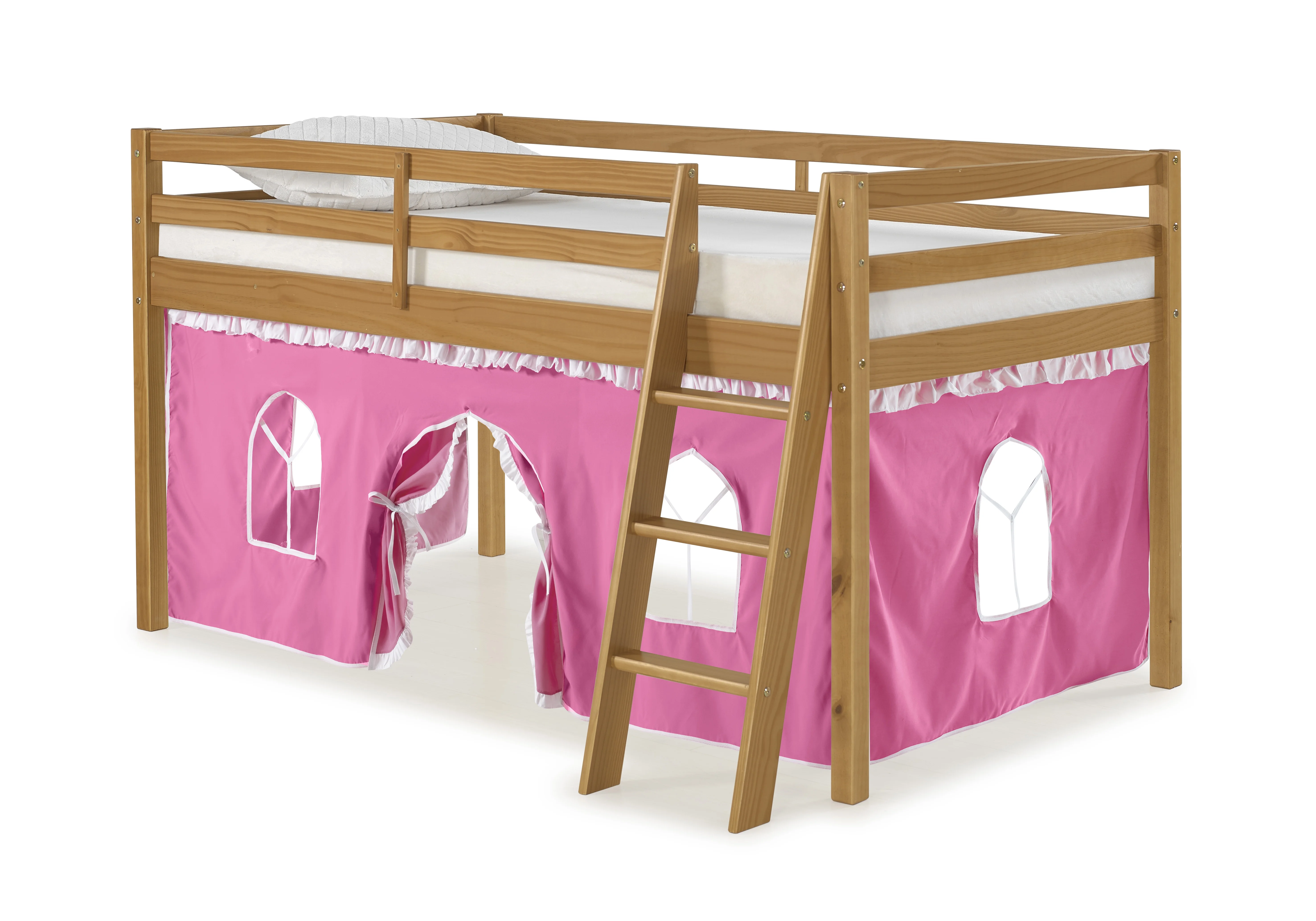 Roxy Junior Loft - Cinnamon with Pink and White Bottom Tent