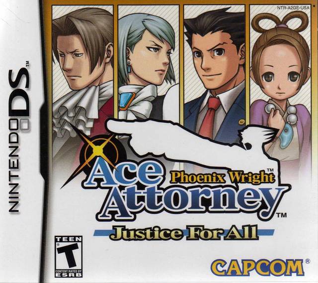 Phoenix Wright, Ace Attorney: Justice For All - Nintendo DS Original Version