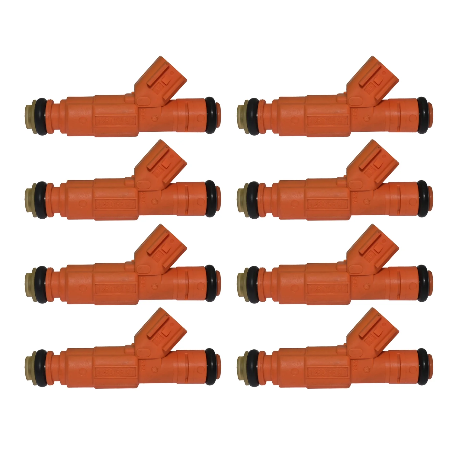 AiBaoQi 8pcs Fuel Injector 0280155917 822-11150 for Ford Excursion F-150 Super Duty F-350 Super Duty Lobo Lincoln Mark LT Navigator