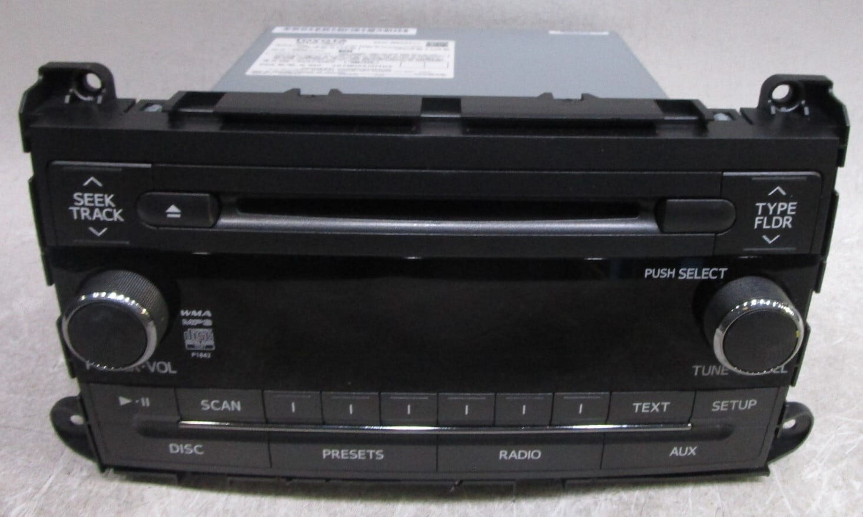 Pre-Owned 11 12 13 14 Toyota Sienna P1842 AM FM CD Radio Receiver 86120-08270 OEM LKQ (Good)