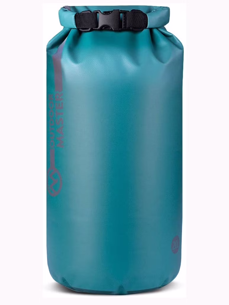 OutdoorMaster Dry Bag Seal Waterproof Floating Roll Top Dry Sack, 10 L  - Teal