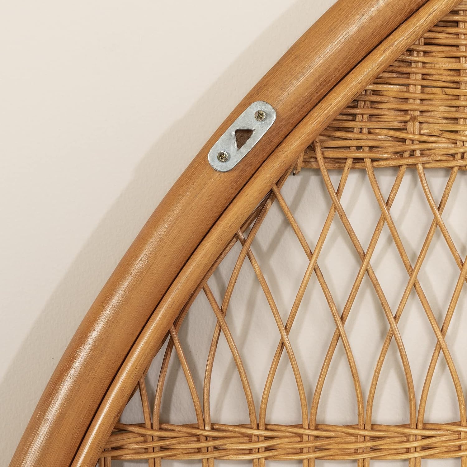 Balka Rattan Wall-Mounted Headboard, Queen