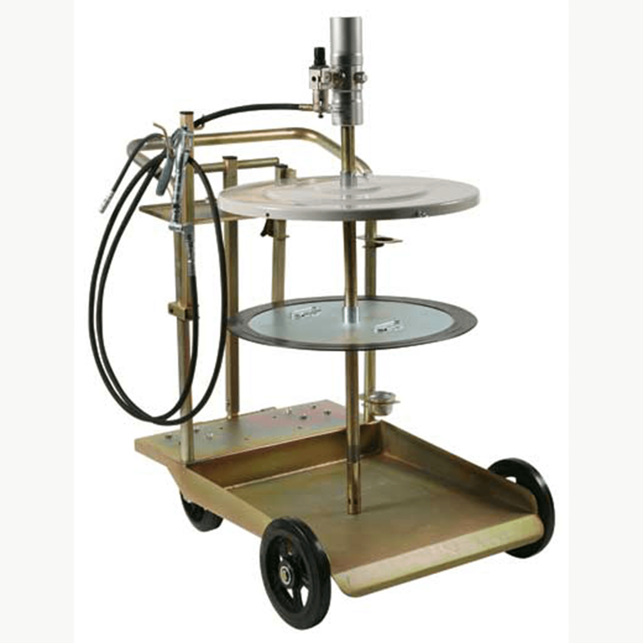 Liquidynamics 13070-S1 420 lb/55gal Mobile Grease System with Heavy Duty Cart