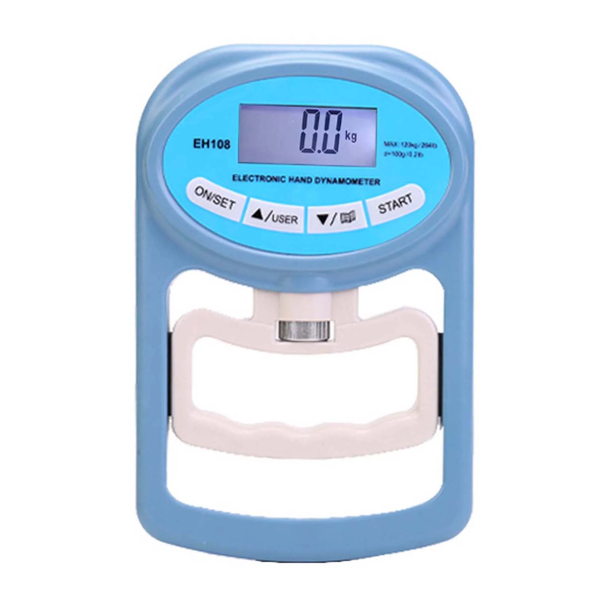 Digital Hand Dynamometer Grip Strength Measurement Meter Auto Capturing Electronic Hand Grip Power 198 Lbs / 90 Kgs