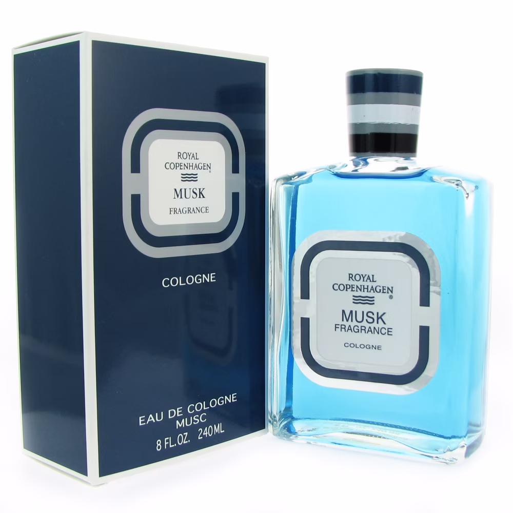 Royal Copenhagen MUSK Eau de Cologne Cologne for Men, 8 Oz Full Size