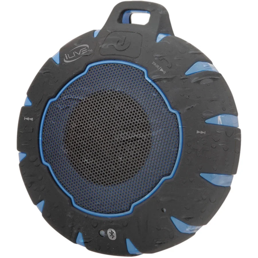 iLive Waterproof Wireless Speaker, ISBW157BU, Blue