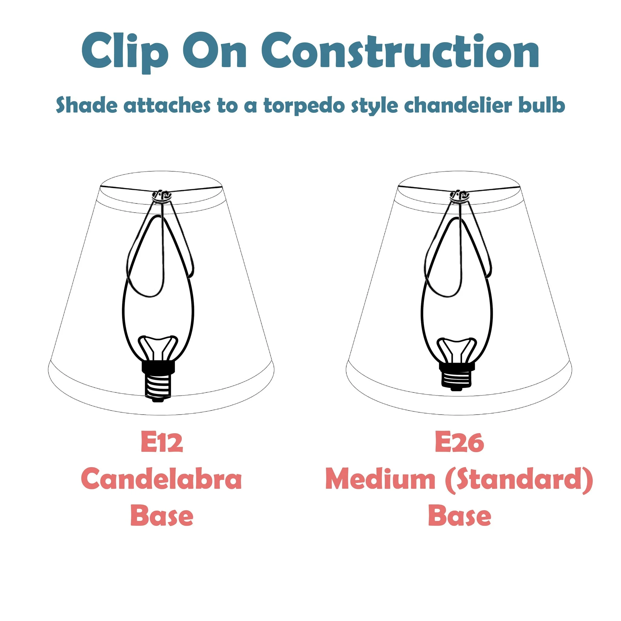 Aspen Creative 32720-6 Small Hardback Empire Shape Chandelier Clip-On Lamp Shade Set (6 Pack), Transitional Design in Off White, 4