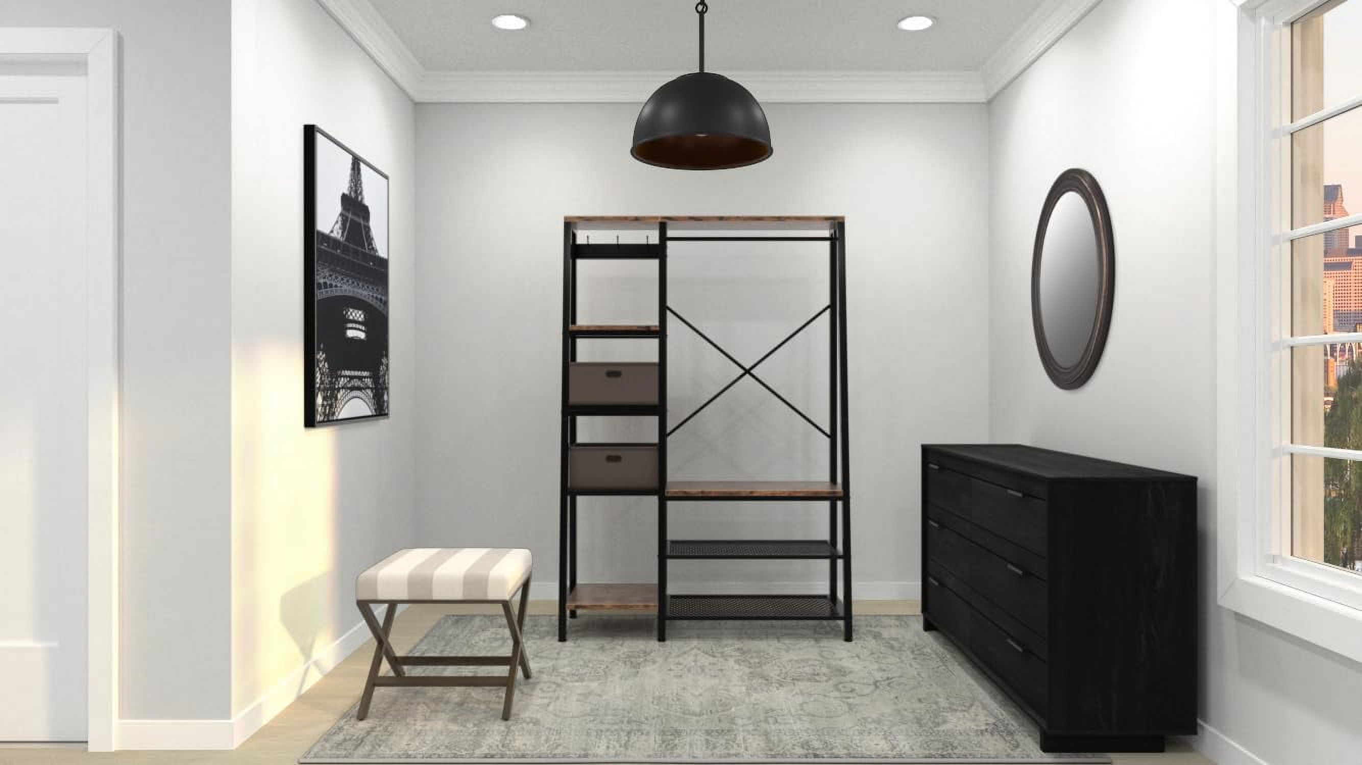 Fynn 6-Drawer Double Dresser, 0, Gray Oak