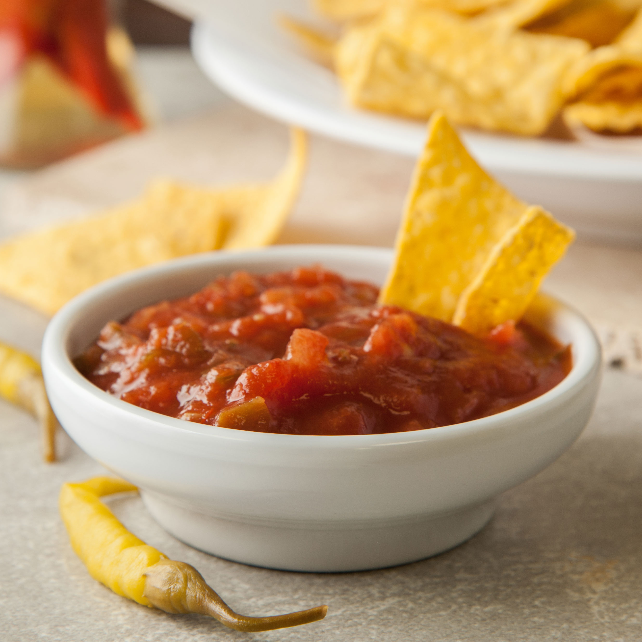 5 oz. Bone White Melamine Salsa Dish, Dozen