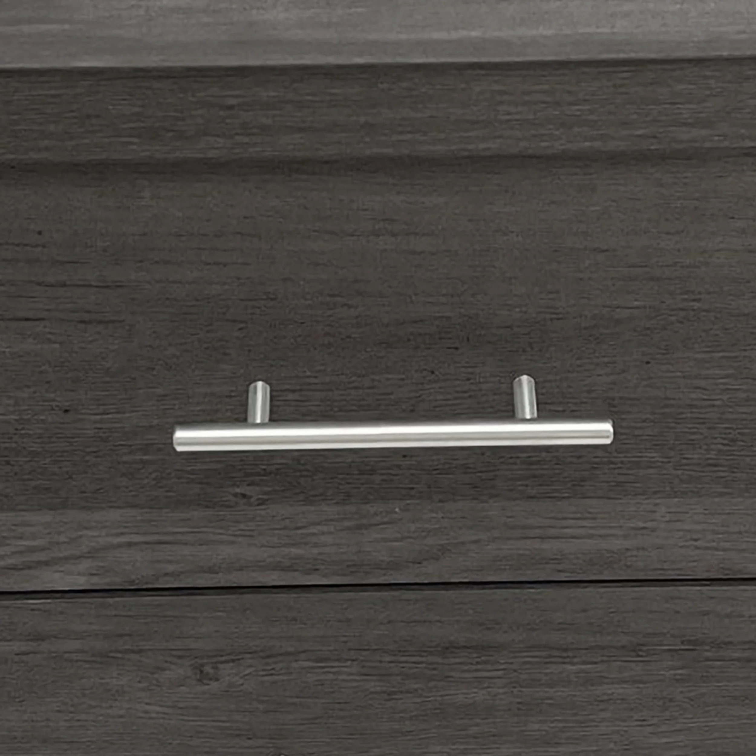 Noble House Alachua Faux Wood 3 Piece 3 Drawer Dresser and Nightstand Bedroom Set, Gray Maple