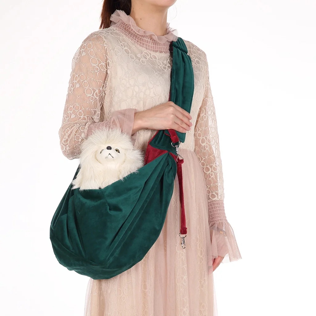 〖Hellobye〗Adjustable Small Pet Dog Cat Carrier Shoulder Sling Bag Tote Outside Travel Bag