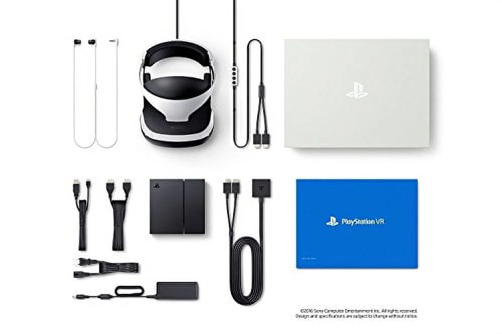 PlayStation VR Start Bundle 10 Items:VR Start Bundle,PS4 Slim- Uncharted 4,6 VR Game Disc Until Dawn:Rush of Blood, EVE:Valkyrie,Battlezone,Batman:Arkham VR, DriveClub,Battlezone