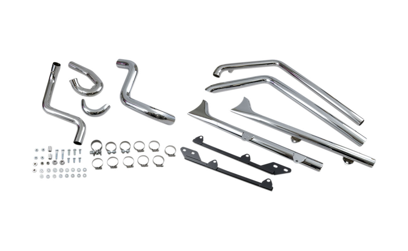 Bassani True-Duals w/Fishtail Mufflers 30