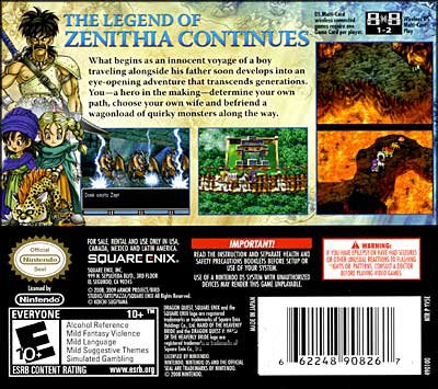 Dragon Quest V: Hand of the Heavenly Bride NDS