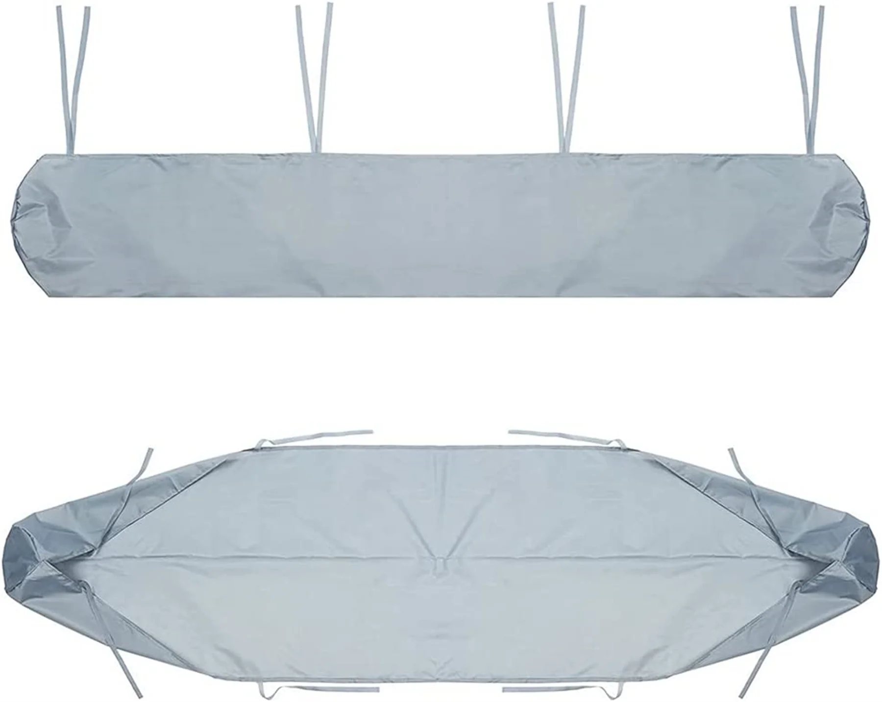 Outdoor Awning Protective Cover, Patio Awning Protective Cover, Retractable Roller Blind Cover, 300D Oxford Cloth Dust Waterproof Awning Protective Cover Rain Canopy Cover 350cm