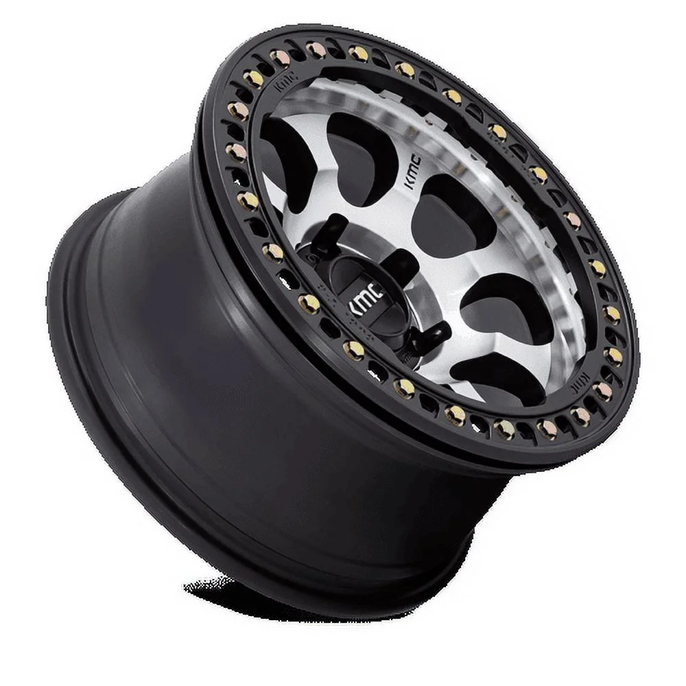 KMC Cast Aluminum Rim KM237 17X9 6X135 MACH-FC-BLK -12MM, KM237DB17906312N