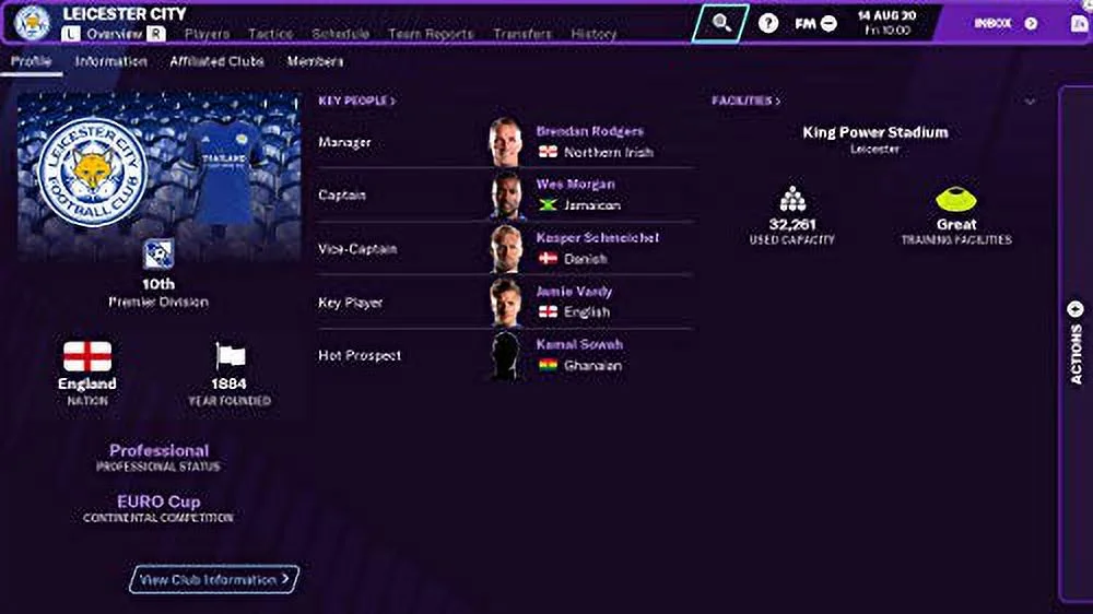 Football Manager 21 ITA/ESP Switch Code in box (English ingame)